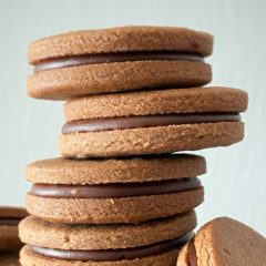 caramelchocolat cookiesキャラメルチョコサンドクッキー